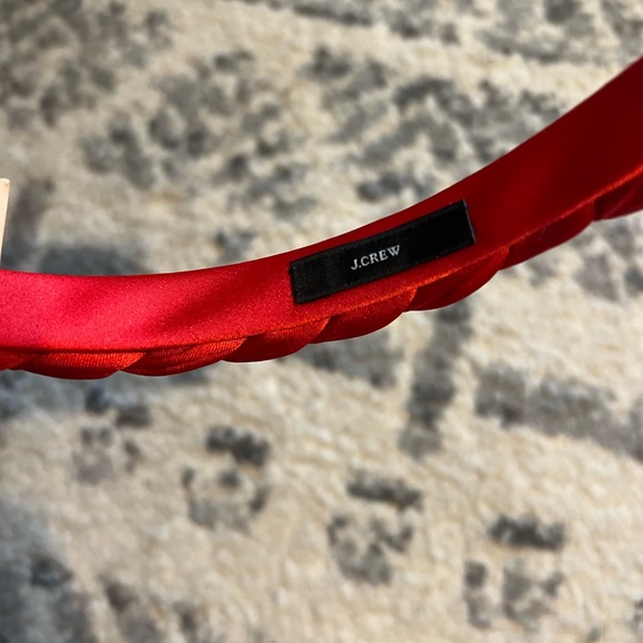 J. Crew Red Braided Headband ❤️ - Picture 4 of 4